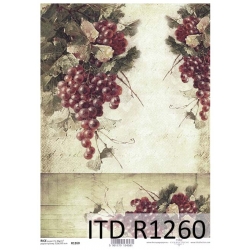 Papier ryżowy ITD A4 R1260 winogrono